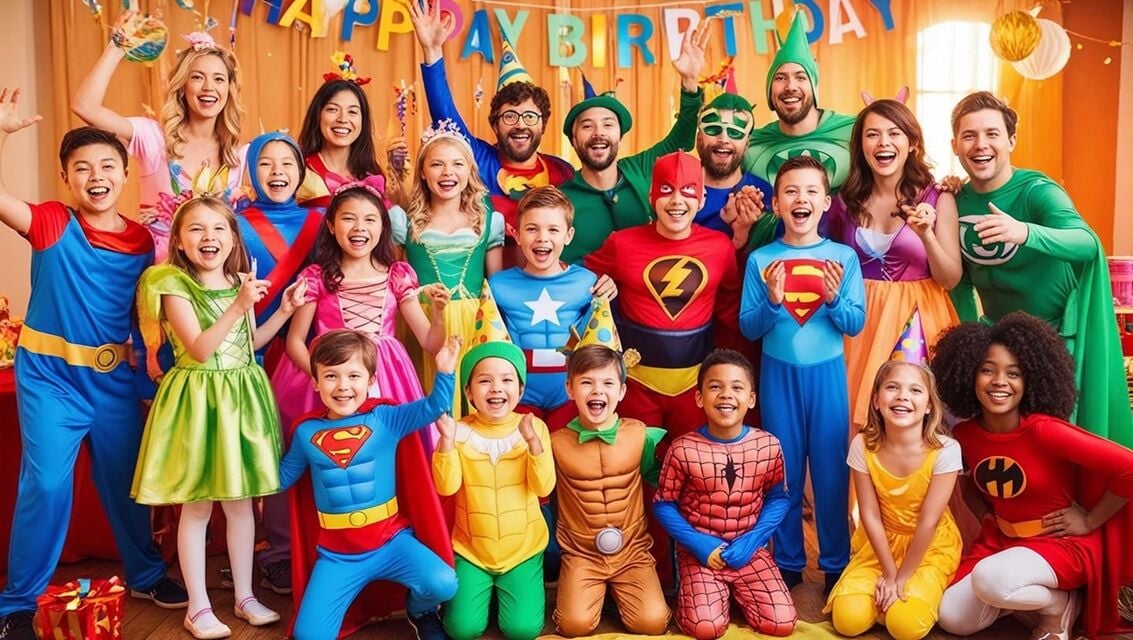 Kostümlü Doğum Günü Kutlamaları: Renkli ve Eğlenceli Bir Deneyim