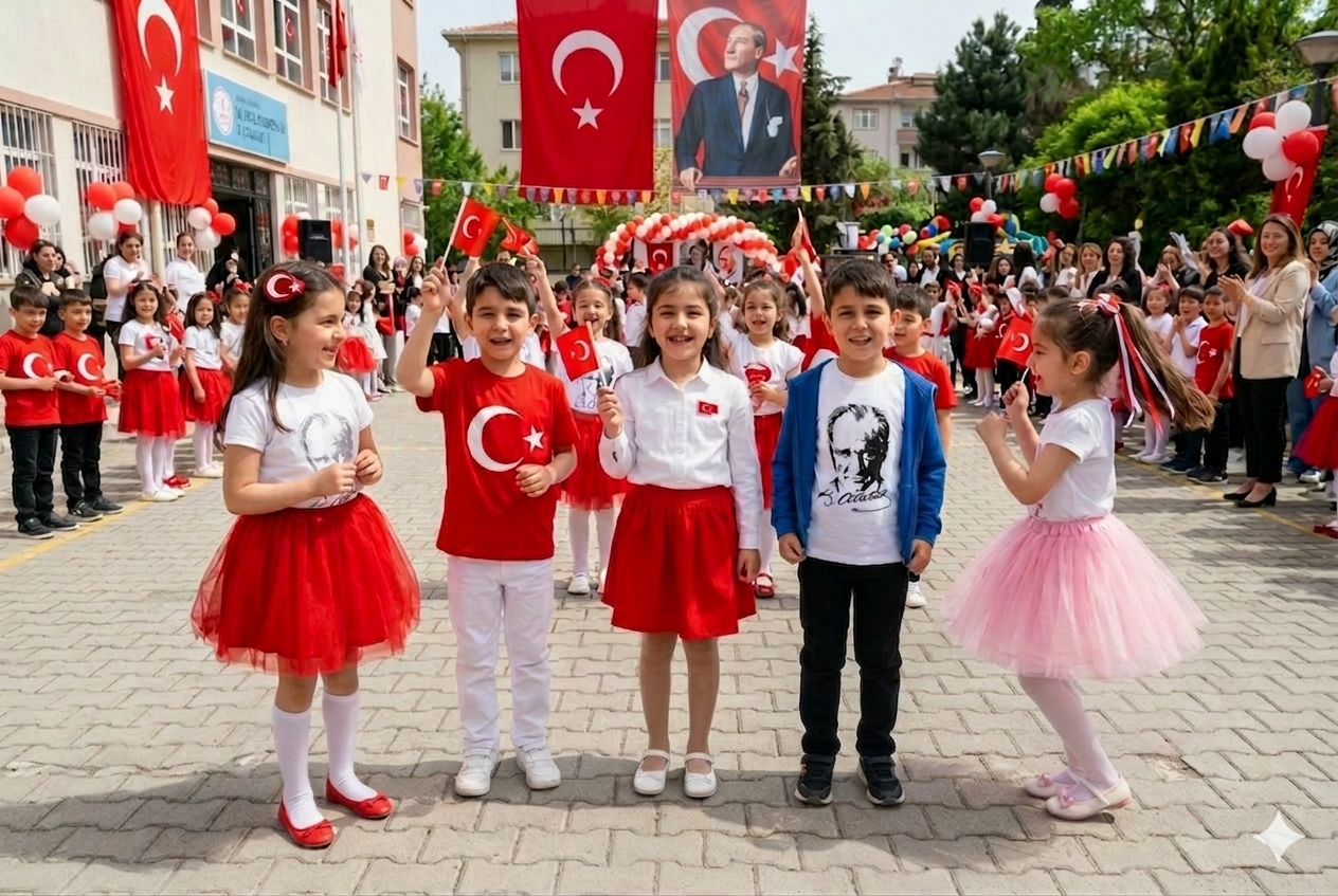 23 Nisan Kombin Fikirleri Çocuk 2026