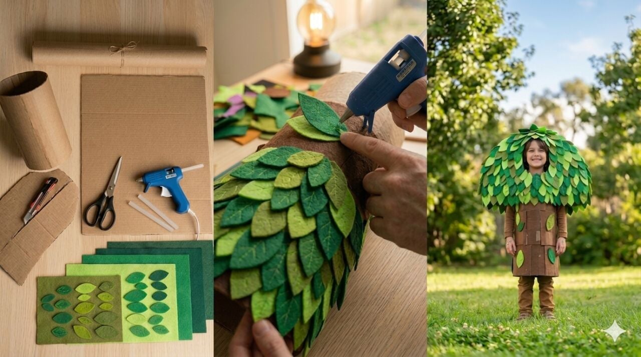 Evde Ağaç Kostümü Nasıl Yapılır? (Adım Adım Uygulama Rehberi)