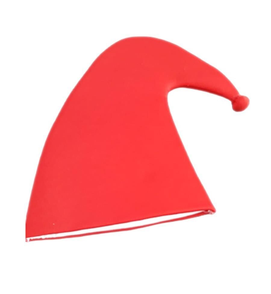 Yedi Cüceler Şapkası Ponponlu Kırmızı - 2-3 Yaş