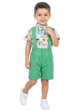 Safari Temalı Papyonlu Kostüm