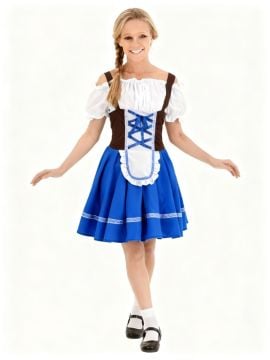 Oktoberfest Alman Kadın Kostümü