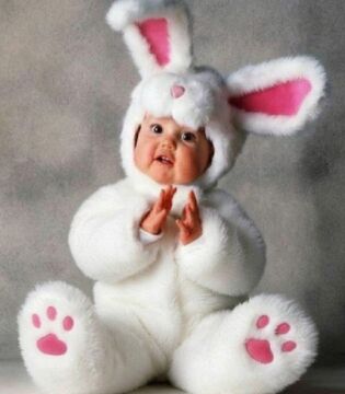 Bebek Tavşan Kostümü Model-3