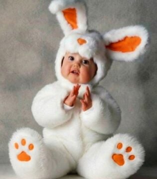 Bebek Tavşan Kostümü Model-3