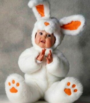 Bebek Tavşan Kostümü Model-3