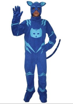 Pijamaskeliler Kedi Çocuk Kostümü Yetişkin