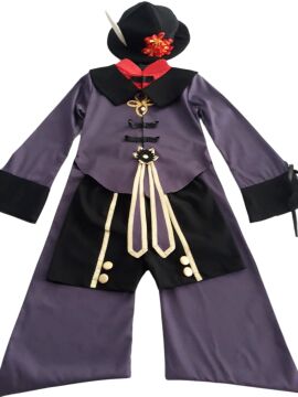 Genshin İmpact Hu Tao Cosplay Kostümü Yetişkin