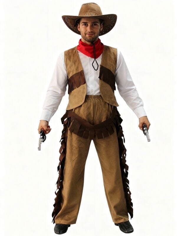 Kovboy Kostümü Yetişkin