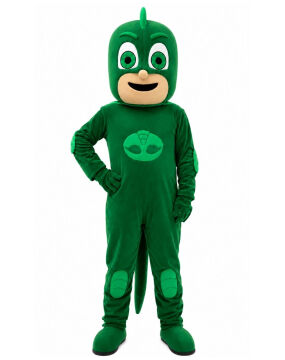 Pijamaskeliler Kertenkele Maskot Kostüm