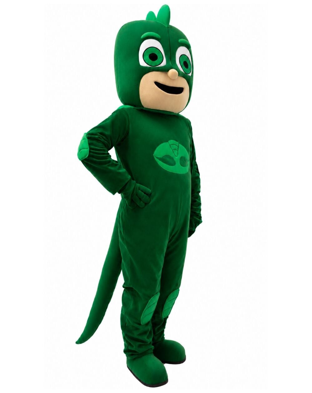 Pijamaskeliler Kertenkele Maskot Kostüm