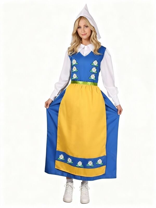 İsveç Yetişkin Kadın Kostümü