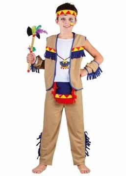 Kızılderili Kostümü Çocuk