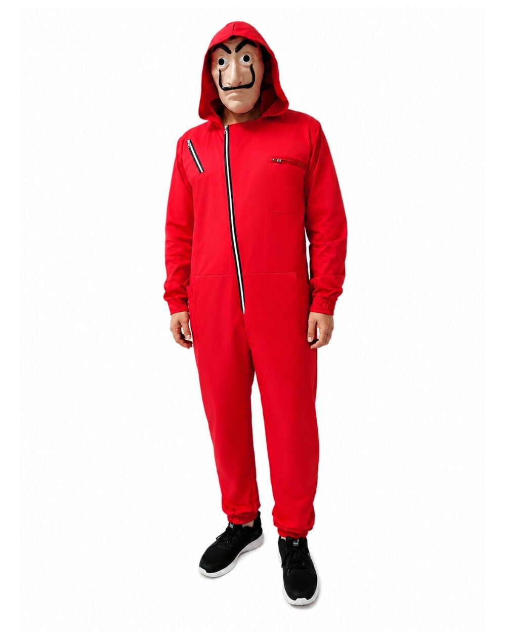 Yetişkin La Casa De Papel Kostümü Delüks