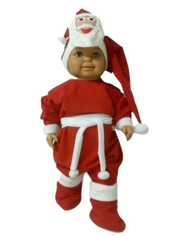 Bebek Noel Baba Kostümü 18-24 Ay