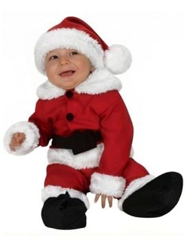 Bebek Noel Baba Kostümü Model-2