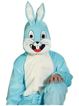 Bugs Bunny Tavşan Kostümü 4-5 Yaş - Turkuaz