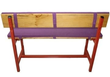 Sıra Minderi Tek Kişilik Mor (Pamuklu)