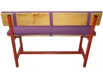 Sıra Minderi Tek Kişilik Mor (Pamuklu)