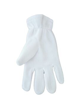 Çocuk Beyaz Polar Eldiven