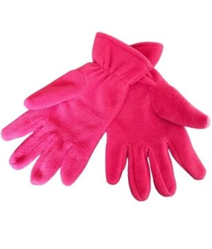 Çocuk Fuşya Polar Eldiven