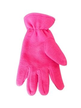 Çocuk Fuşya Polar Eldiven
