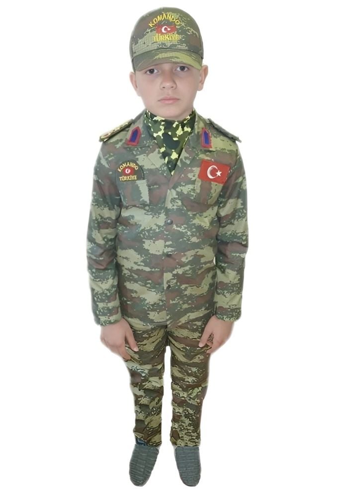Çocuk Asker Kostümü