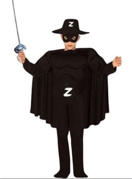 Kaslı Zorro Kostümü