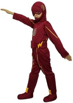 Flash Kostümü Lüks 4-5 Yaş