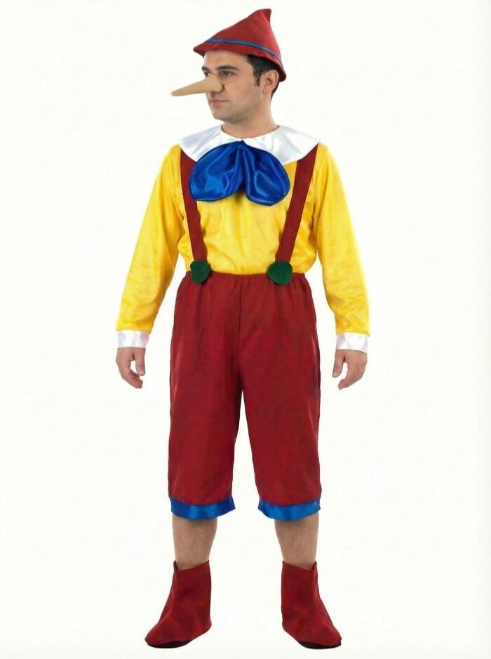 Pinokyo Kostümü Yetişkin