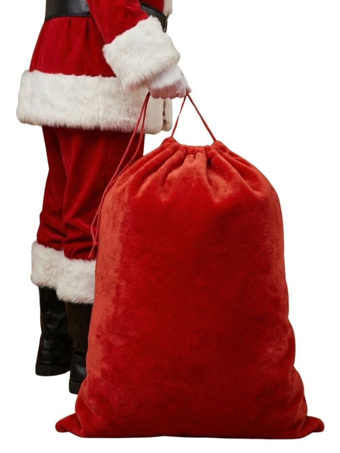 Noel Baba Hediye Çuvalı Büyük Boy (70X100 cm)