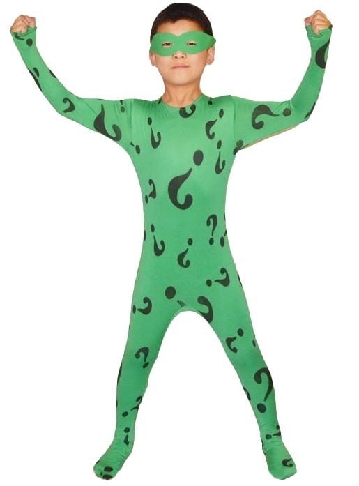 Riddler Bilmececi Kostümü