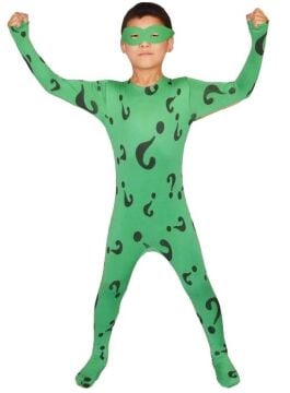 Riddler Bilmececi Kostümü