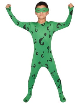 Riddler Bilmececi Kostümü