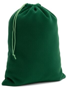 Yeşil Noel Baba Hediye Çuvalı Mega Boy (85X110 cm)