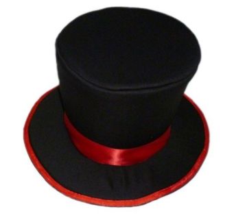 Çocuk Sihirbaz Şapkası Siyah - 4-5 Yaş