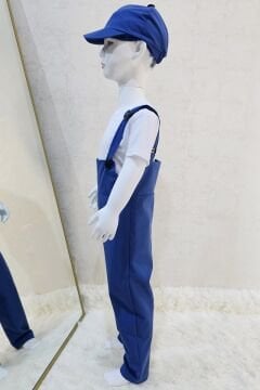 Bahçıvan Tulum ve Şapka Takım Mavi