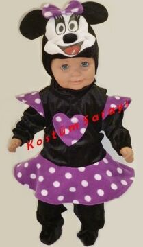 Bebek Minnie Mouse Kostümü Etekli