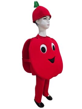 Kırmızı Elma Kostümü