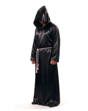 Halloween Büyücü Kostümü Yetişkin Siyah