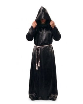 Halloween Büyücü Kostümü Yetişkin Siyah