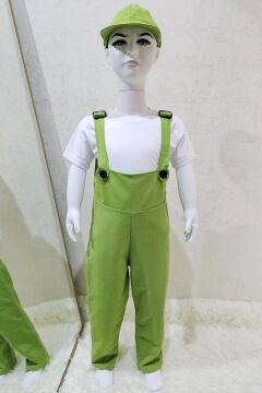 Bahçıvan Tulum ve Şapka Set Yeşil
