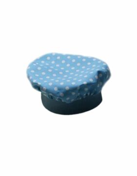 Puantiyeli Aşçı Şapkası Turkuaz