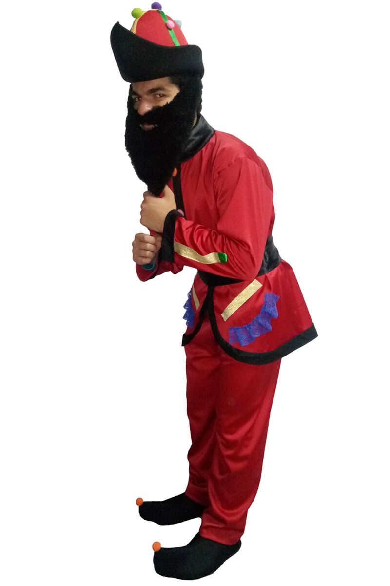 Yetişkin Karagöz Kostümü Lüks