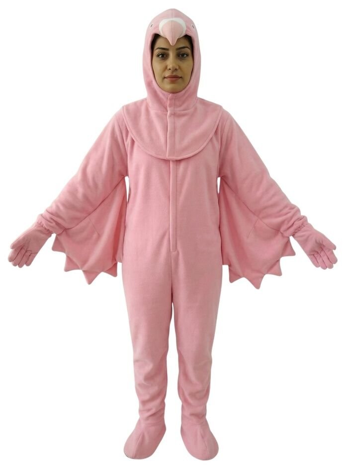 Güvercin Kostümü Yetişkin Pembe - XL Beden