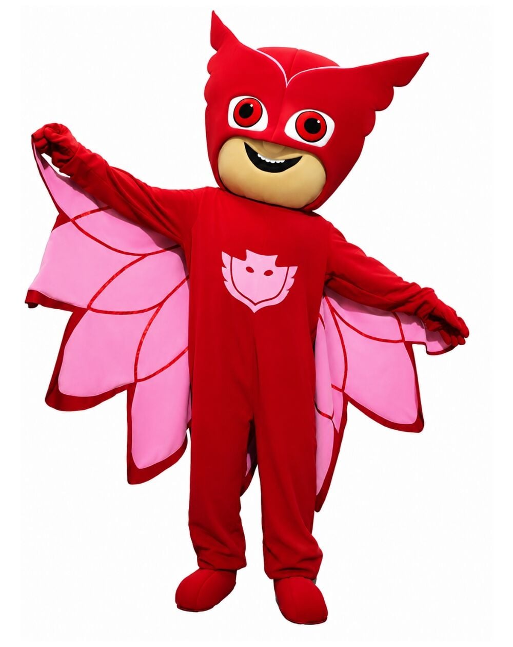 Pijamaskeliler Baykuş Kız Maskot Kostüm