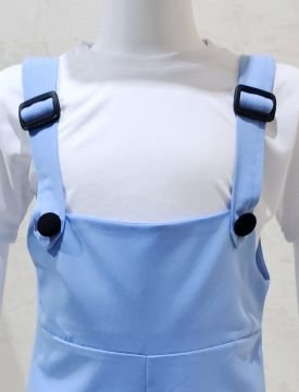 Bahçıvan Tulum ve Şapka Set Açık Mavi