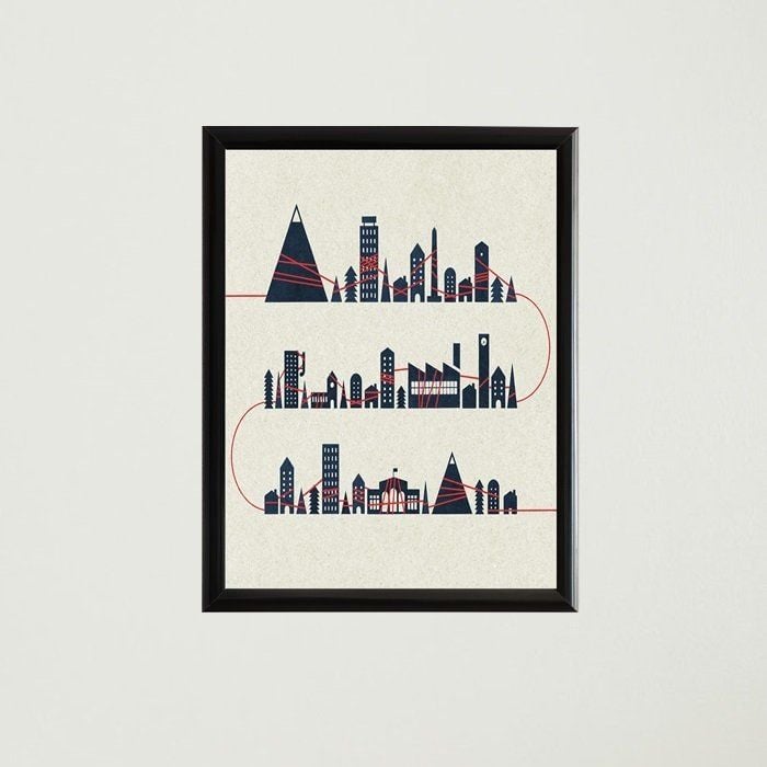 Çerçeveli Poster Tablo T1327