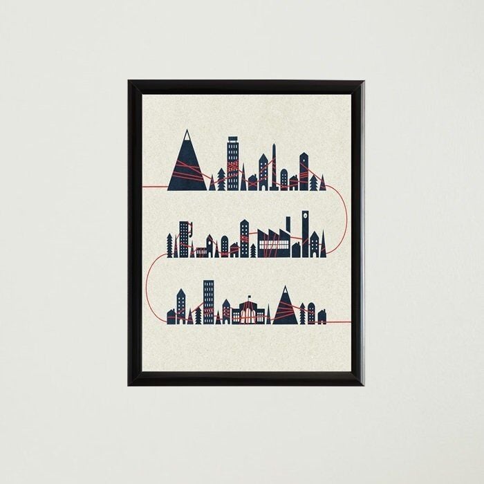 Çerçeveli Poster Tablo T1327