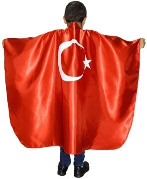 Bayrak Pelerin | Ay Yıldızlı Bayrak Pelerin