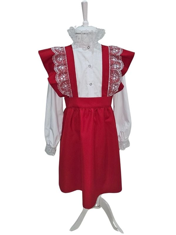 Bayram Işıltısı Salopet Elbise